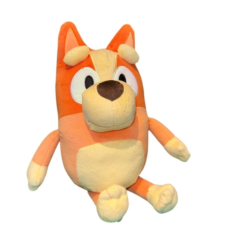 Bluey Bingo Plush 3D Backpack‎ Kids Orange Heeler Stuffed Animal Moose Toys